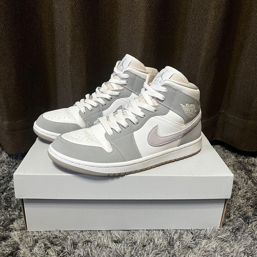 【美品•希少サイズ】Nike Air Jordan 1 ウルフグレー