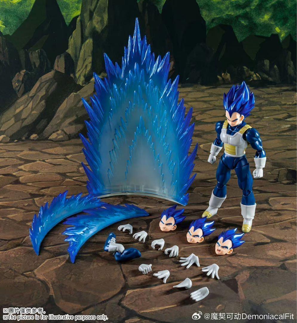 1 / 3 Demoniacal Fit スーパーサイヤ人ブルー進化 ベジータ 新品未開封 海外限定 S.H.Figuarts 超サイヤ人ブルー進化ベジータの