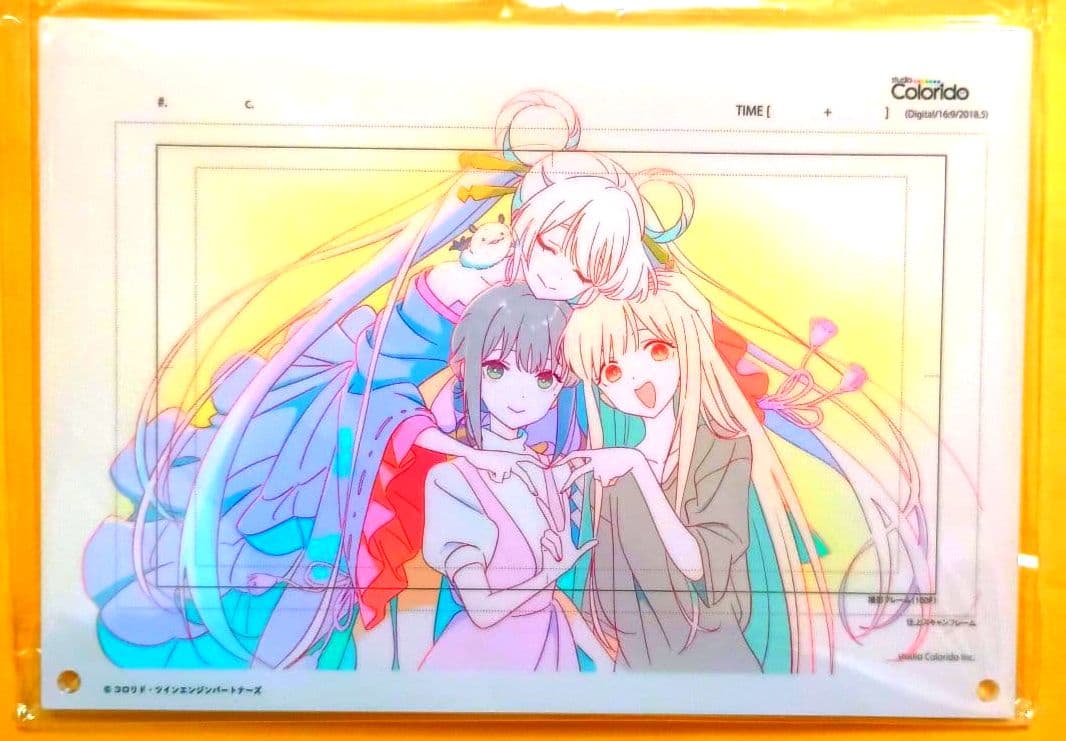 【激レア品/在庫1点限り】映画　超かぐや姫　ラフ原画　アクリルパネル