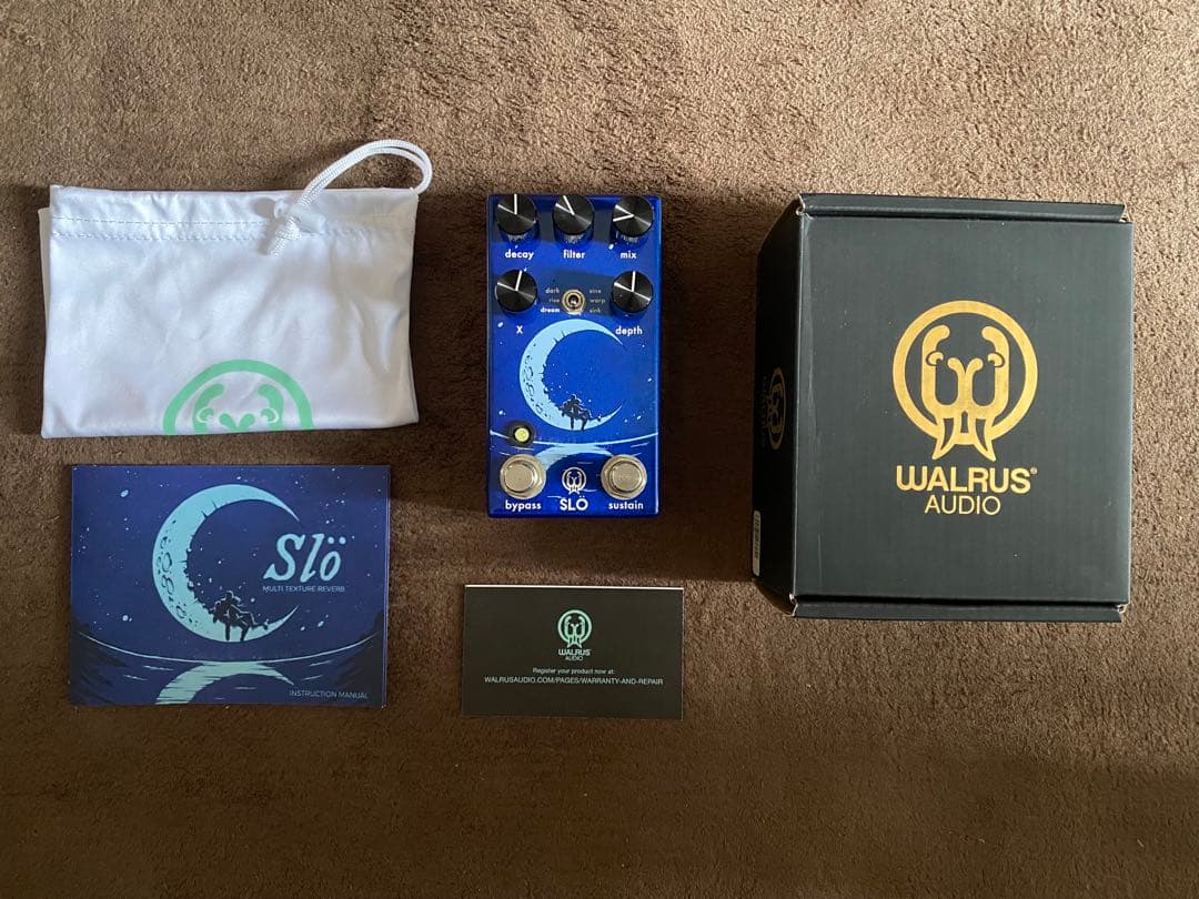 WALRUS AUDIO SLO ギターエフェクター　箱あり Slöer Stereo Ambient Reverb | WALRUS AUDIO