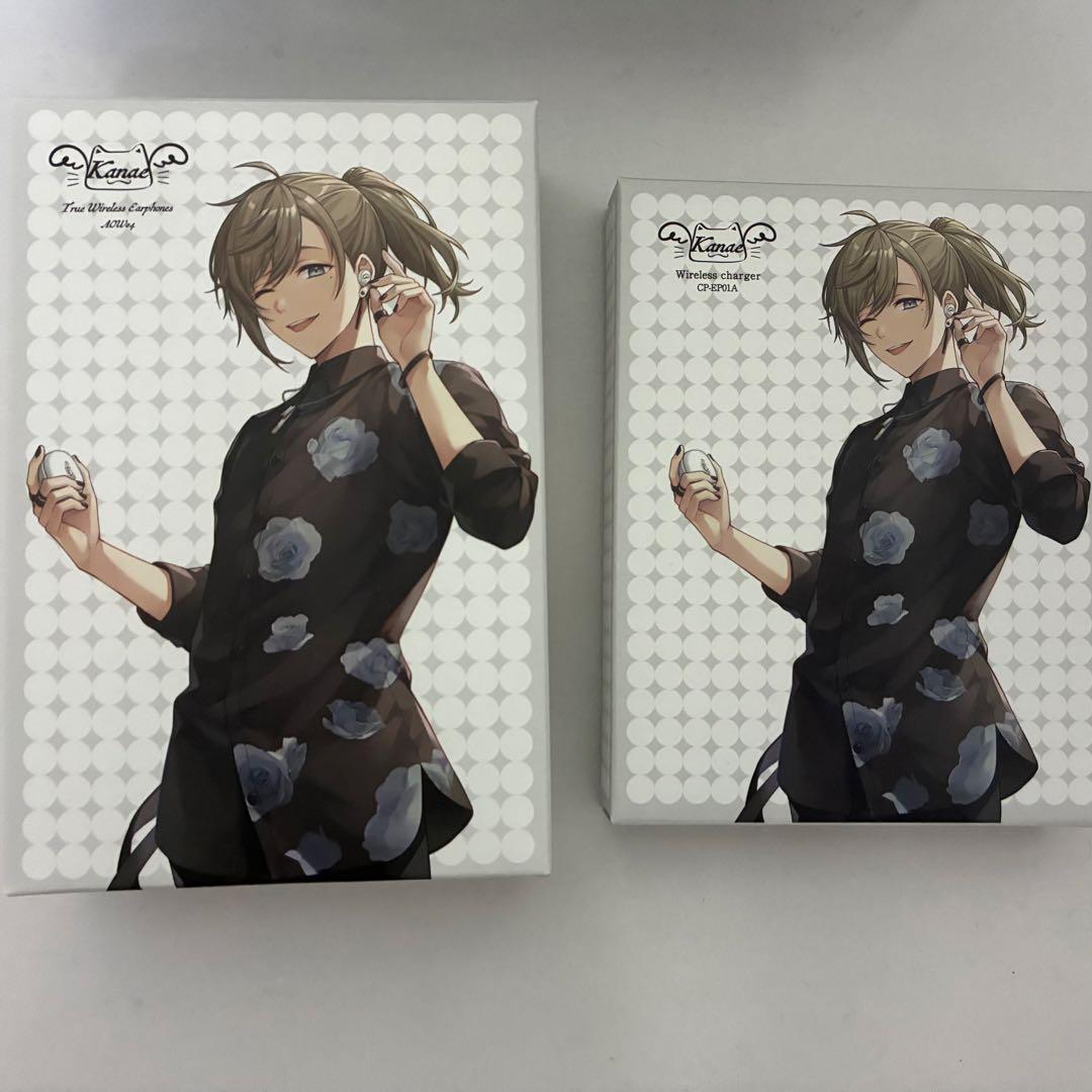 オンキョー にじさんじ 叶 ワイヤレスイヤホン 充電器 セット