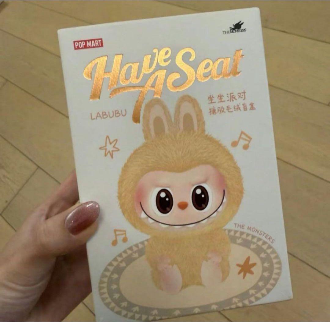 MONSTERS ポップマート LABUBU Have Seat 未開封 ラブブ - メルカリ