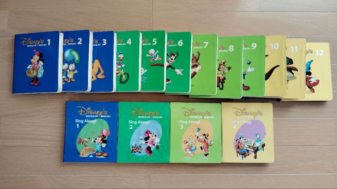 DWE ディズニー英語システム　シングアロング　ストレートプレイDVDセット