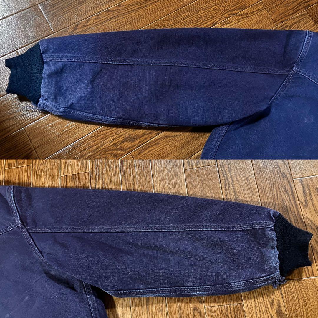 幻・初期】カーハート サンタフェジャケット JQ162 ネイビー L-XL相当