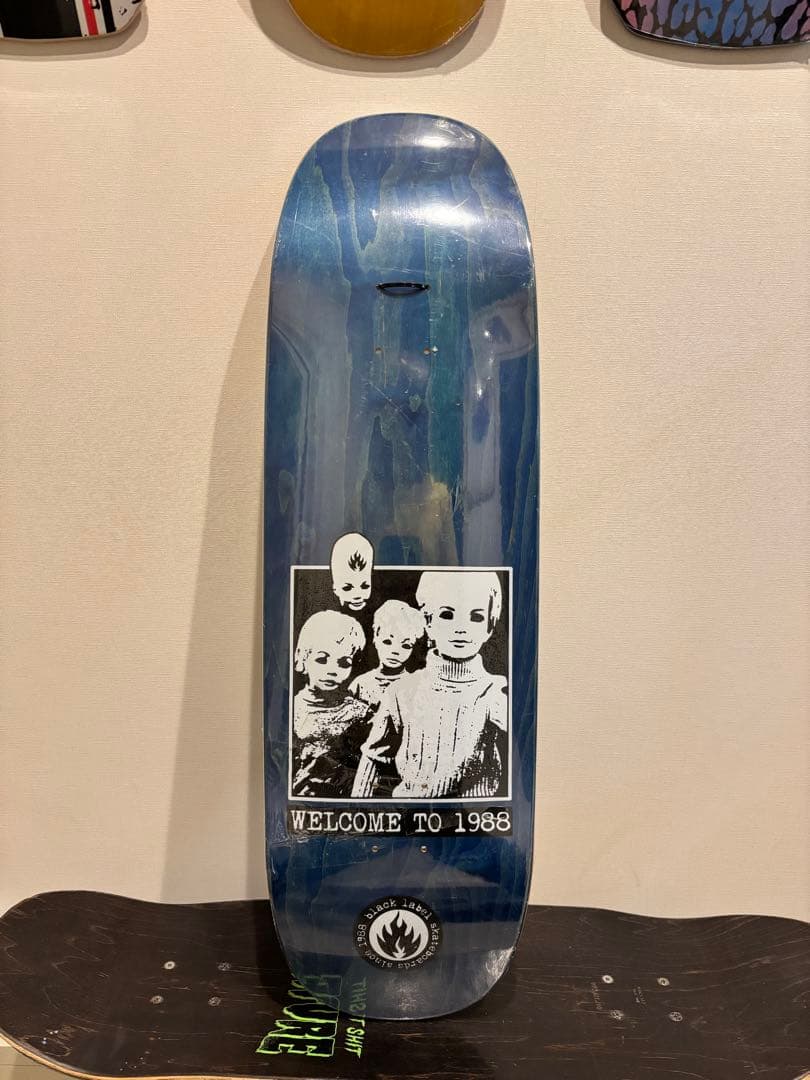 BLACKLABEL スケートボード　デッキ 9.5 Tugboat BLACK LABEL JOHN LUCERO 