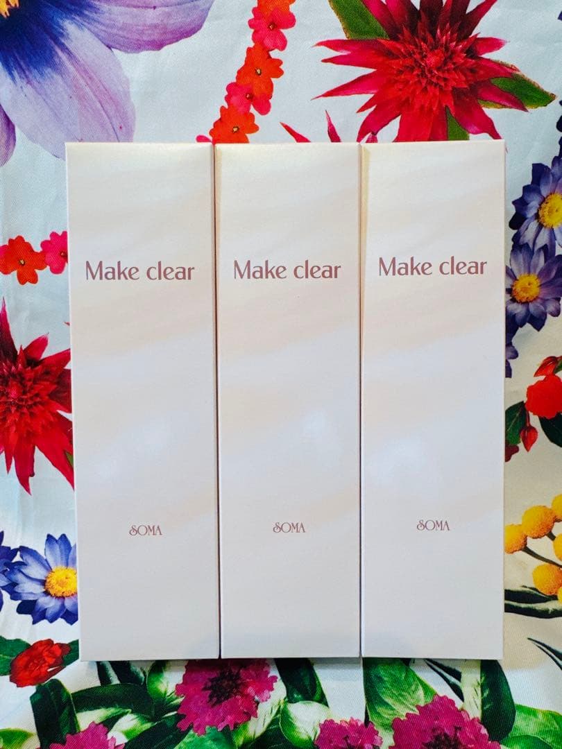 特典付【正規品】ソーマ化粧品★メイククリア 3本＋N2