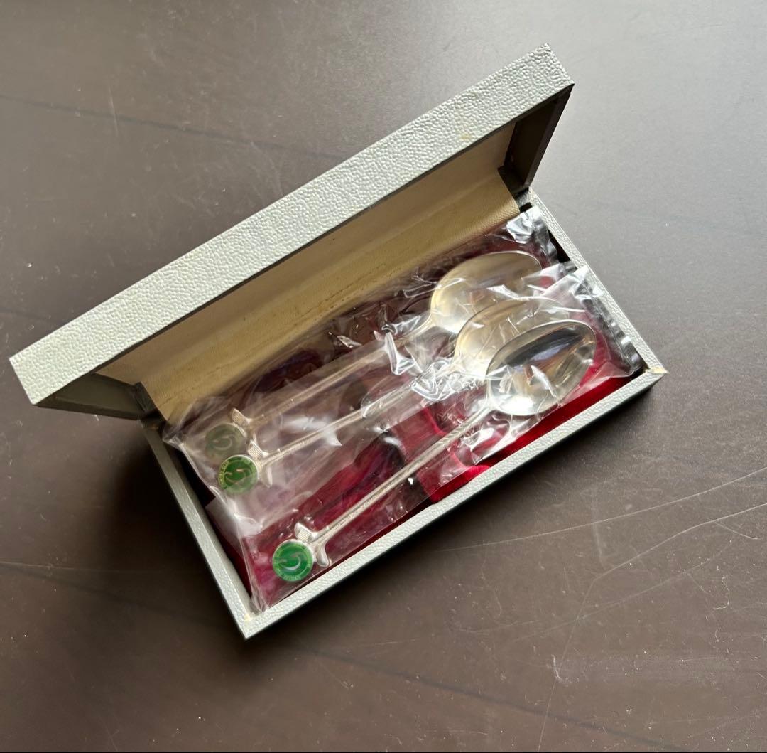 【未使用】ゴルフコンペ賞品カトラリー（スプーン3本）スターリングシルバー宮本商行