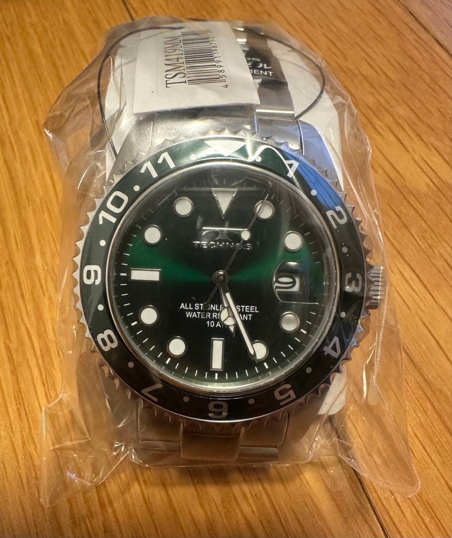 【マサ　様】TECHNOS テクノス 腕時計＊TSM419MM オールステンレス