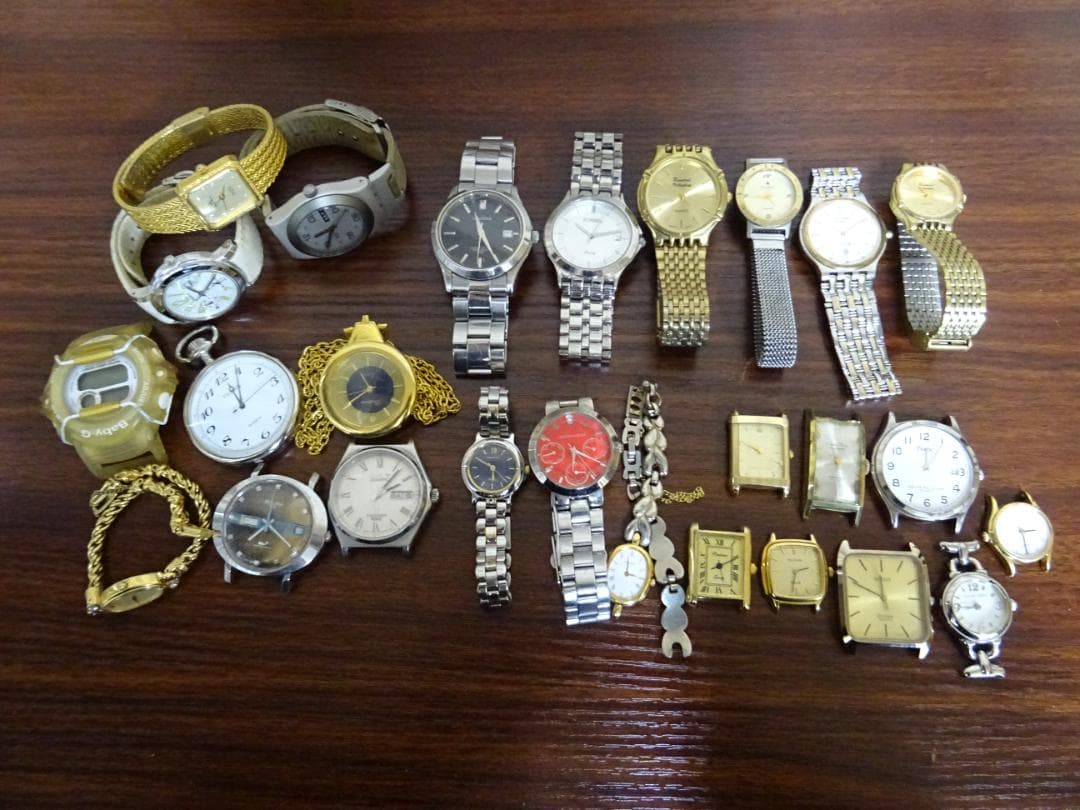 コ*ツ様 福034 時計 26点 まとめ売り セイコー ブローバ カシオ オリエ