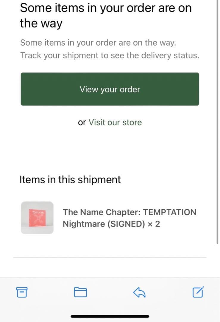TXT ボムギュ 直筆サイン入りポストカード クリアフォトカード