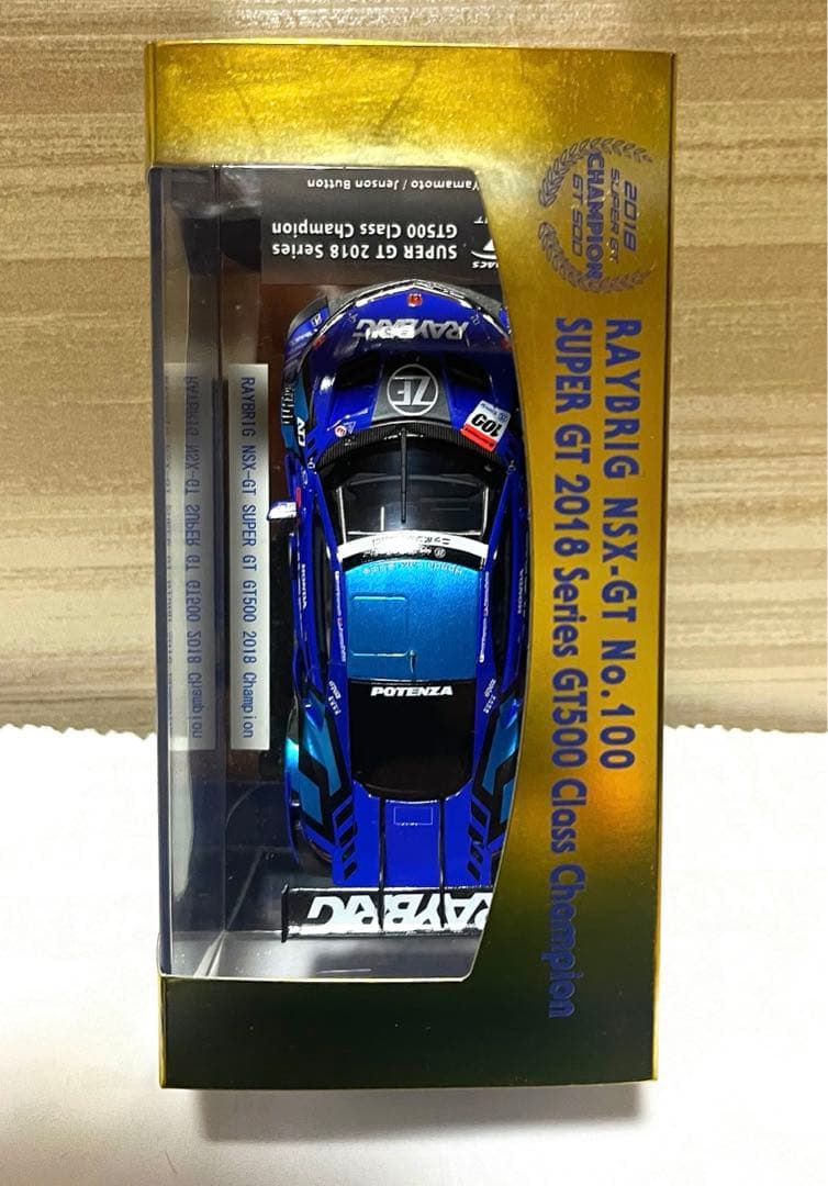 1/43 エブロ SUPER GT500 2018 RAYBRIG NSX-GT - メルカリ