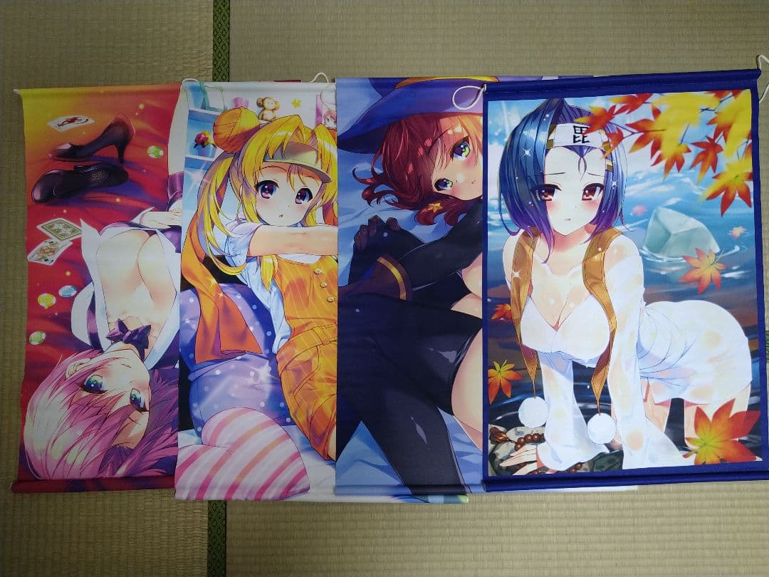 断捨離】タペストリー一式＋紙ポスター（戦国乙女・リオ・マジカル