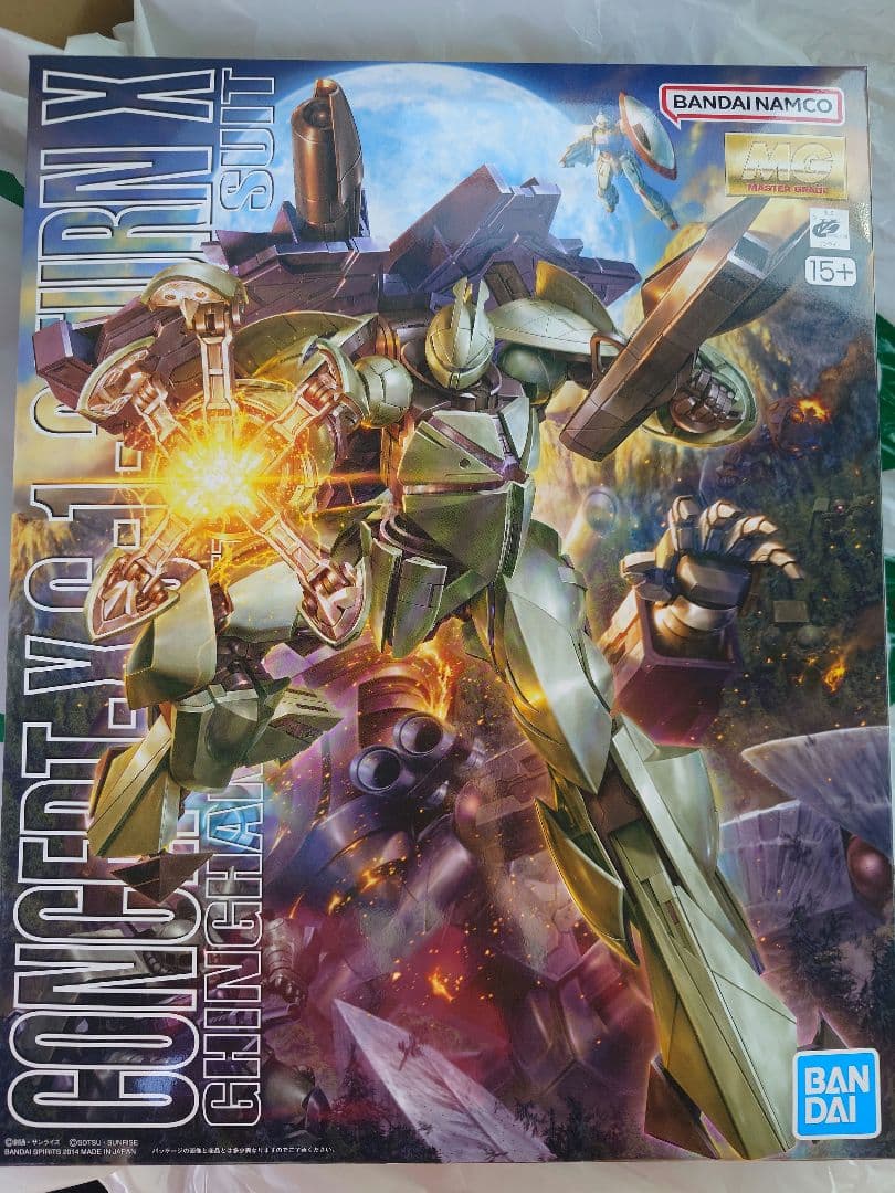 MG ターンX 未組立品 Yahoo!オークション - MG ターンX ターンエックス 未組立