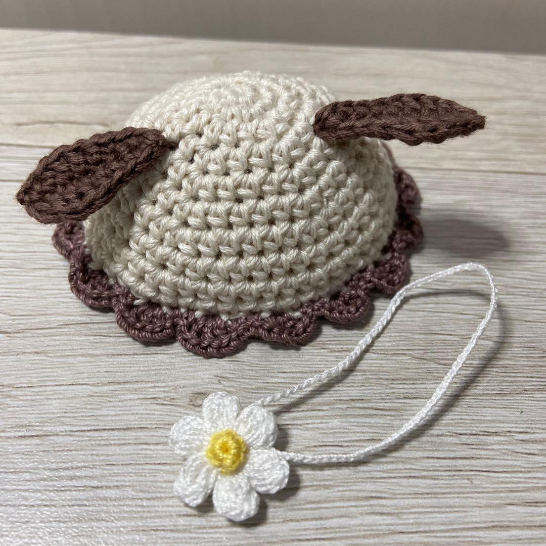 ぬい服 帽子 わんちゃん お花 ポシェット 4