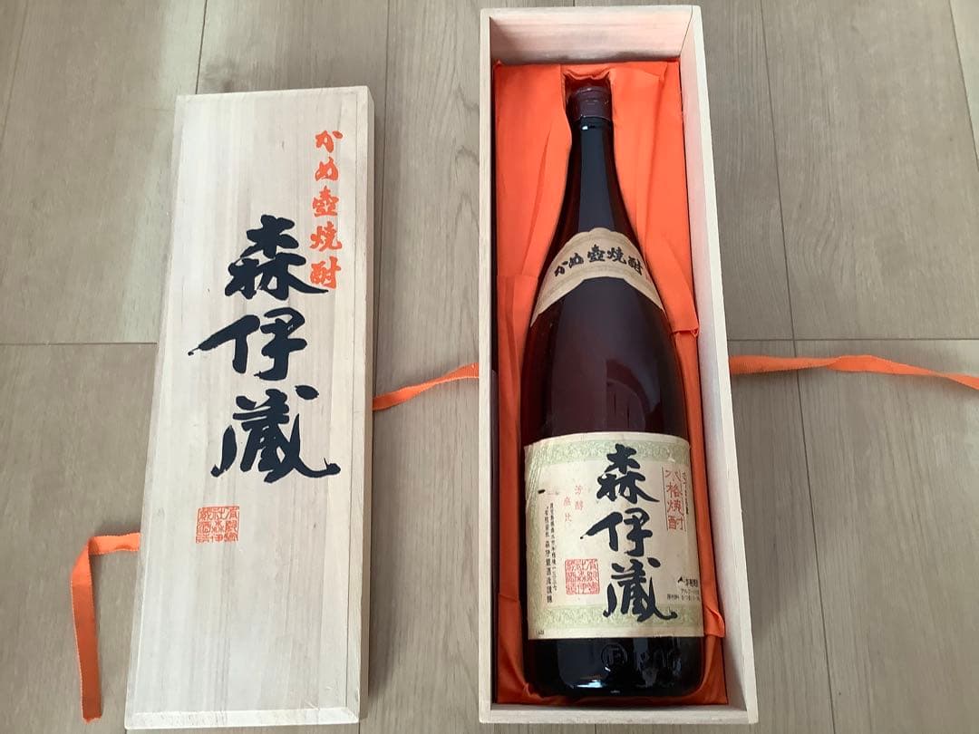 森伊蔵 焼酎 木箱入り 森伊蔵 極上 長期熟成 感謝のギフト箱 木箱入り 720ml 1本組 芋焼酎