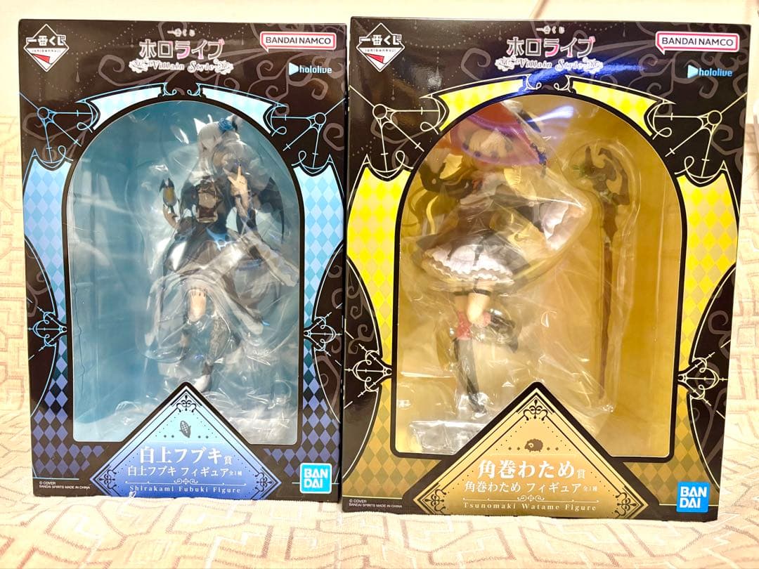 一番くじ ホロライブVillain Styleフブキ＆わため フィギュアセット