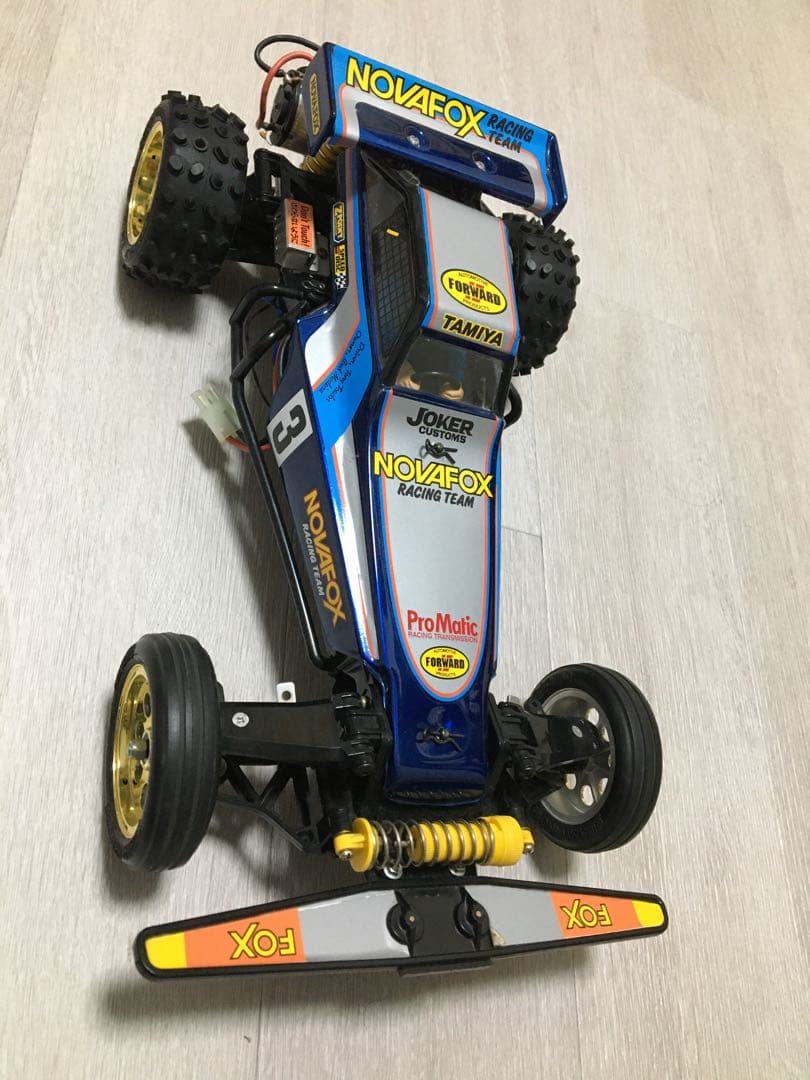 タミヤ　フォックス　未走行　当時物　新品タイヤ追加