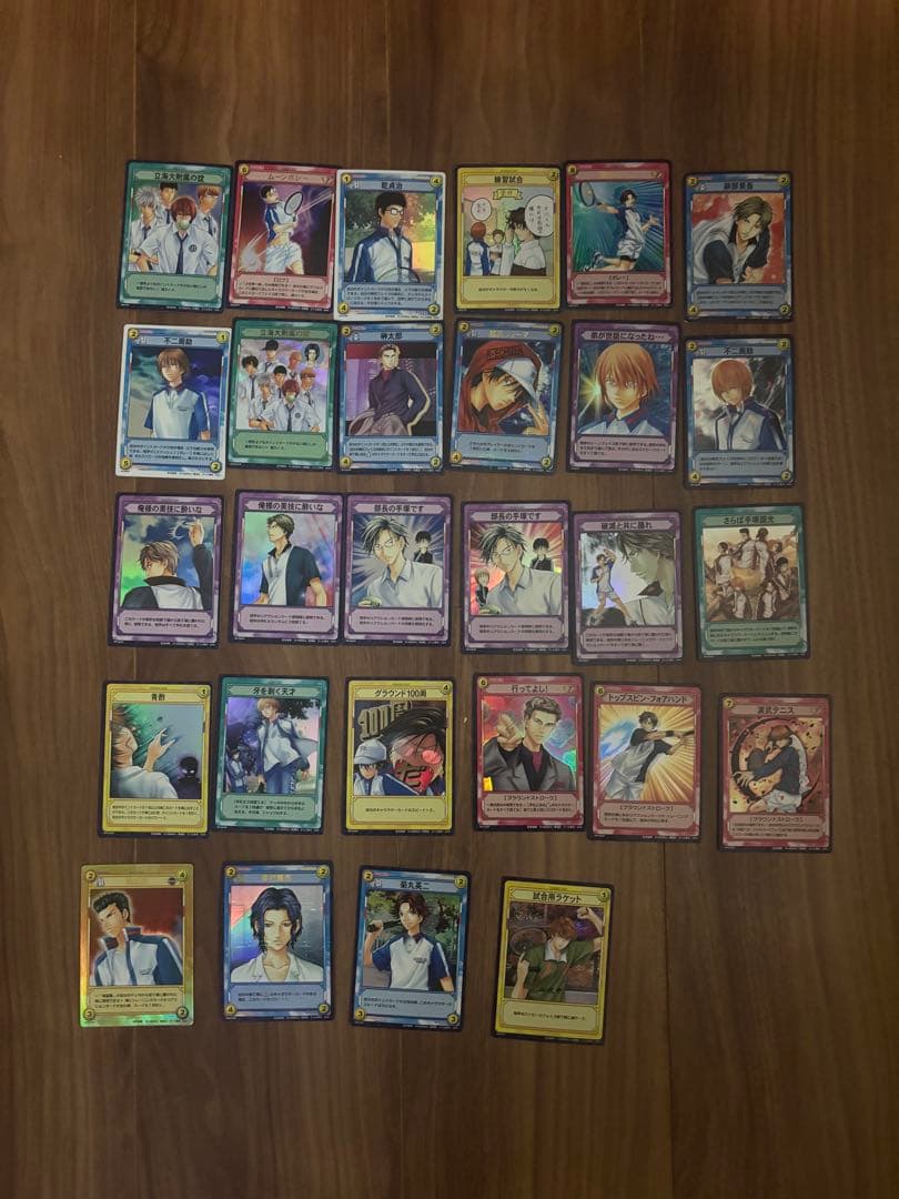 テニスの王子様　TCG まとめ売り　209枚(内レアカード28枚) テニスの王子様 TCG まとめ売り 209枚(内レアカード28枚) - メルカリ