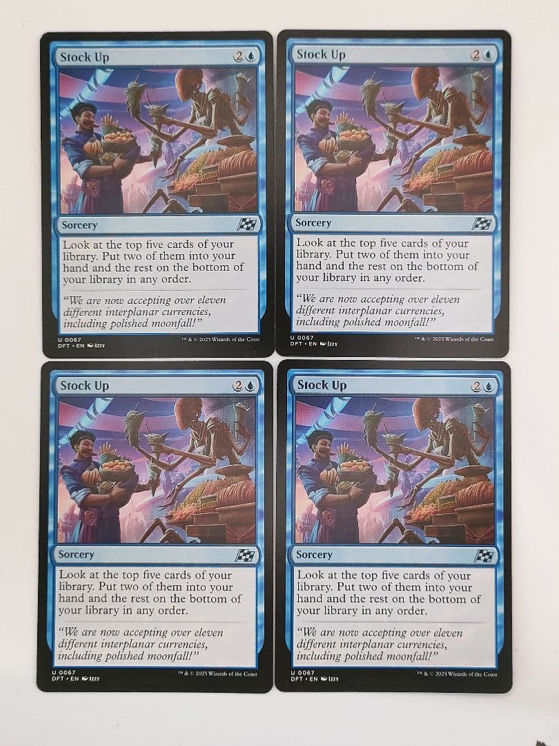 英語 食糧補充/Stock Up 4枚 NM - メルカリ