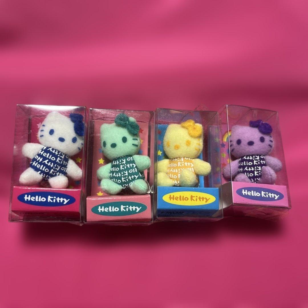 ハローキティ ぬいぐるみ 4体セット　平成レトロ