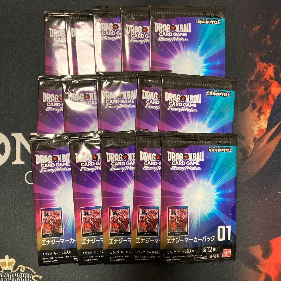 ドラゴンボールフュージョンワールド エナジーマーカー01 未開封パック