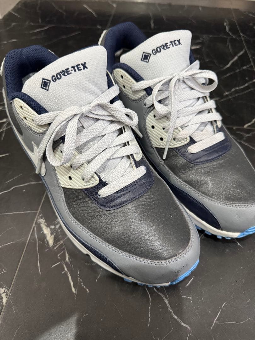 ナイキ GORE-TEX エアマックス スニーカー グレー/ネイビー