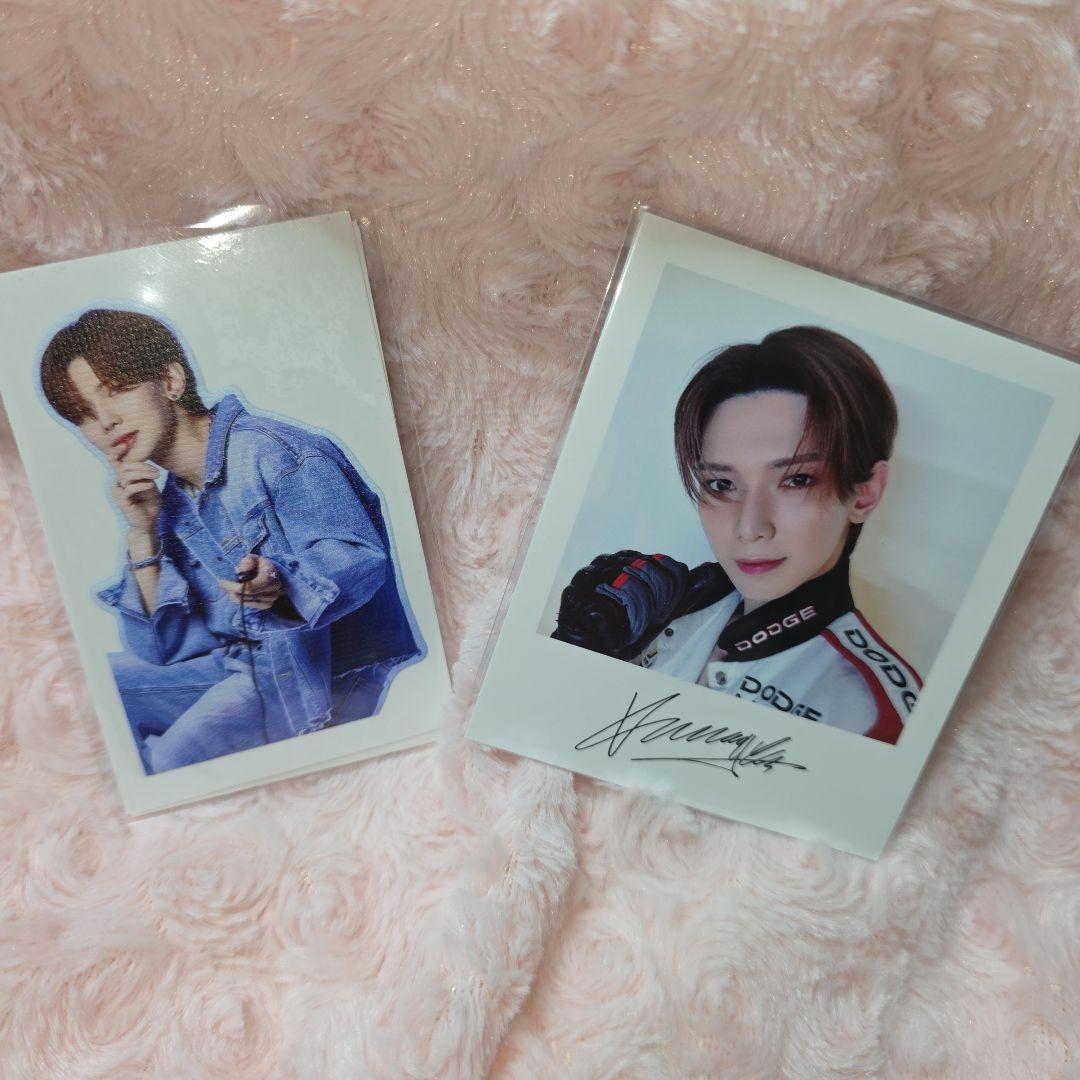 ポラロイド ヨサン アチズ ラッフルくじ ATEEZ BIG TTIBOO - メルカリ