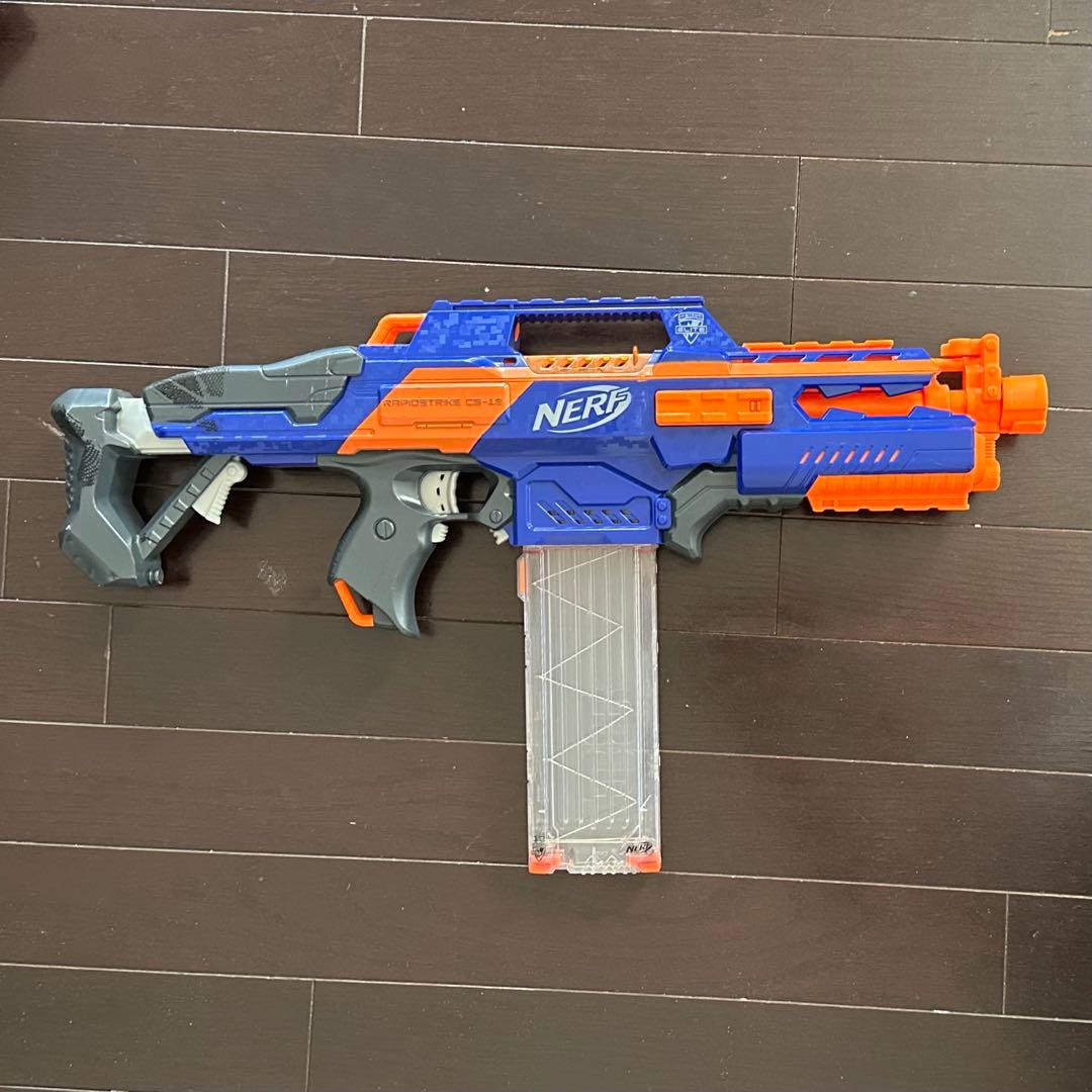 NERF RAPIDSTRIKE CS-18 ナーフ ラピッドストライク World's Smallest Nerf Blaster | Rapidstrike CS-18 - Walmart.com