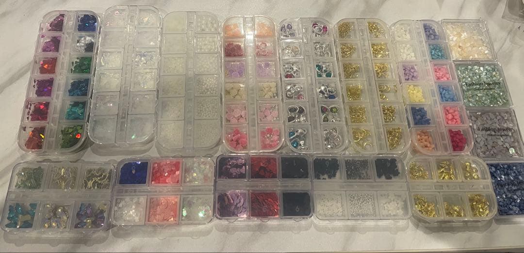 ネイルパーツ・ストーンセット