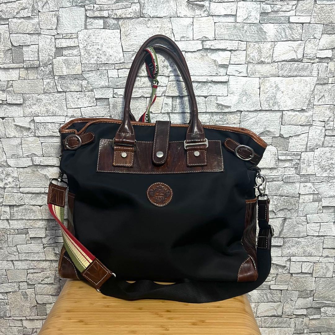 【美品】オロビアンコ 2WAY ワンダラスモール　ビジネス　バッグ　ブリーフ