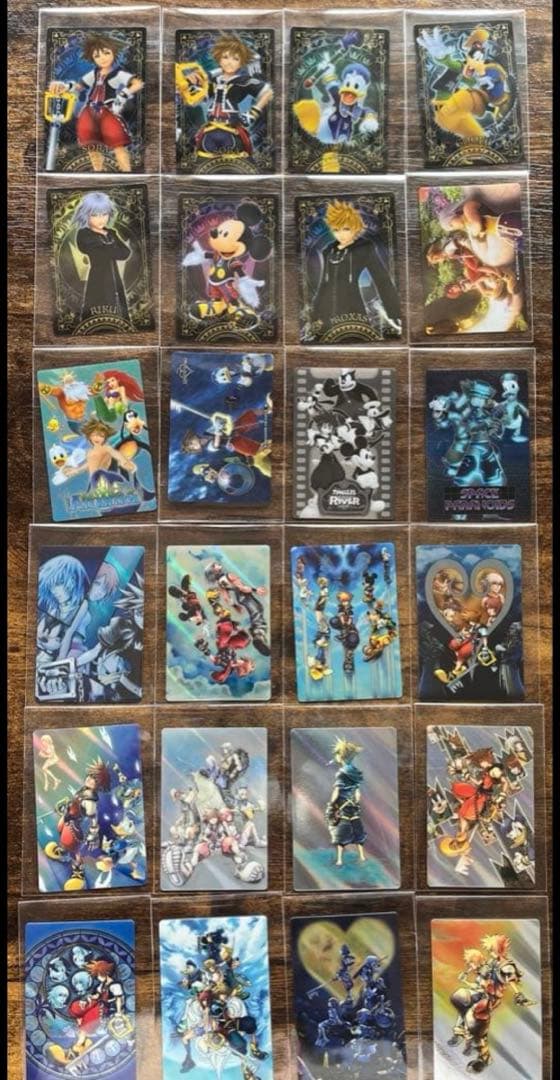キングダムハーツ　ウエハースカード　第一弾フルコンプリートセット キングダム ハーツ ウエハース memorial collection [アソート18種