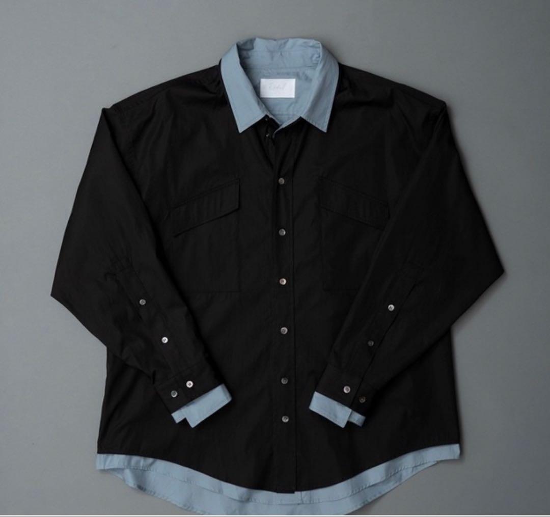 新品 Rich I 25AW LAYERED SHIRT 定価¥63,800 セール】インドレース襟チュニックブラウス《オケージョン2025AW