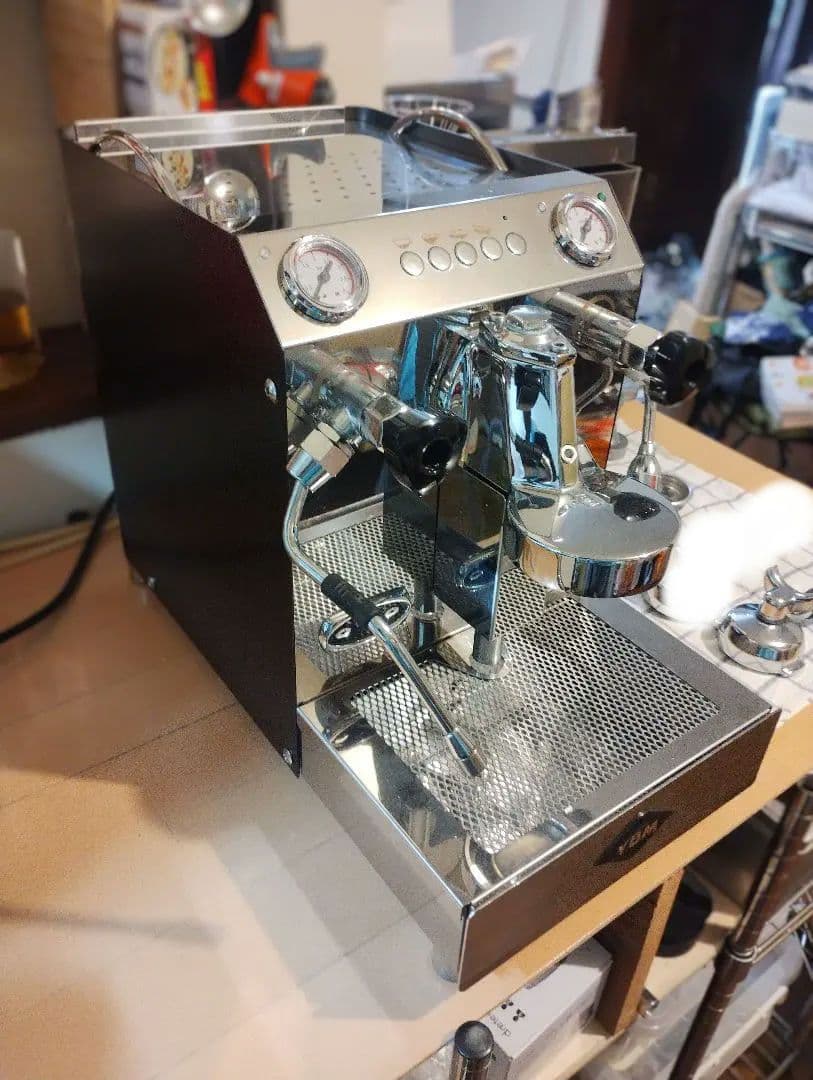 エスプレッソマシン ステンレス製