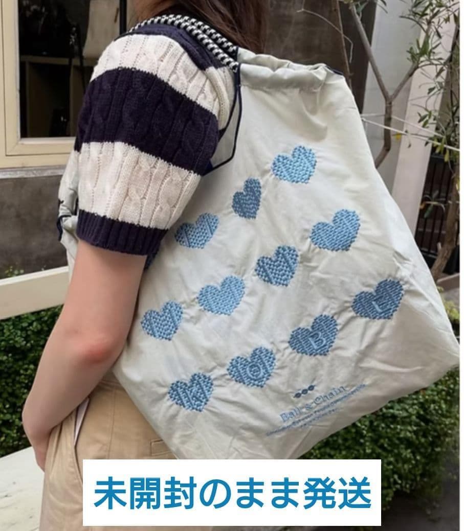 マリリン様☆Ball&Chain 神戸 バッグ ハート グレー&ブラック2点