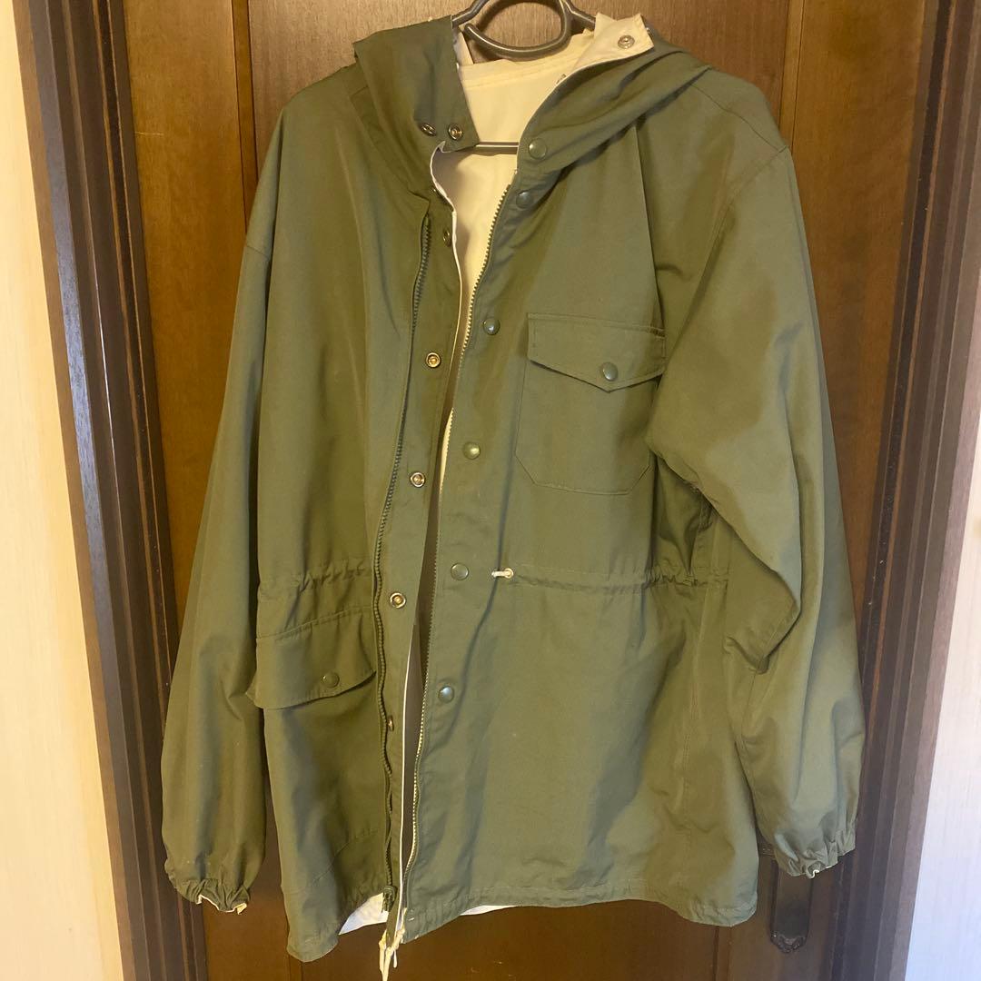 陸上自衛隊　OD防寒外被+中衣　PX品