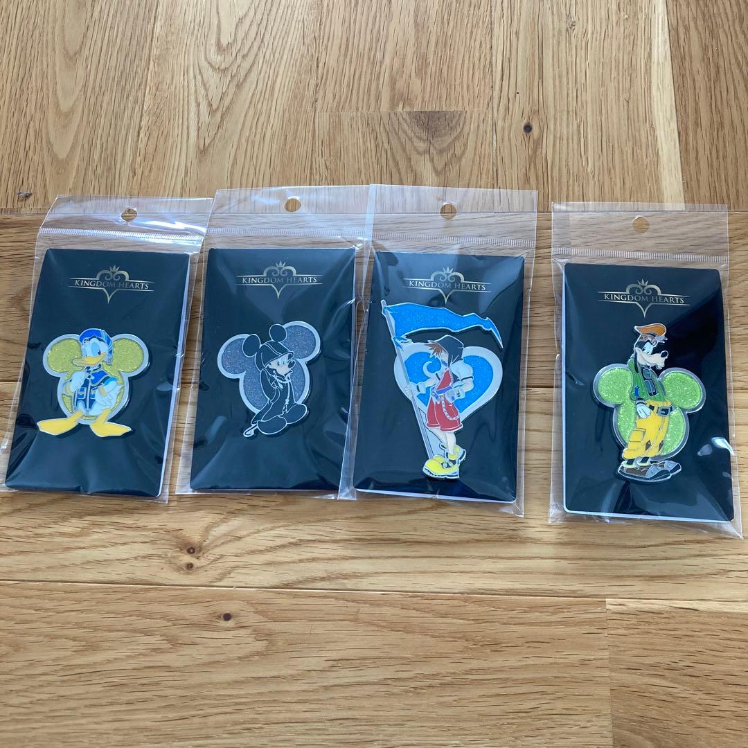 キングダムハーツ ロフト ピンズ 4種類セット