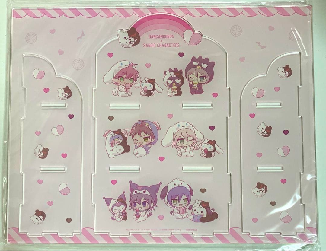 ダンガンロンパ サンリオ webくじ ラストWIN賞 アクリル組立ミニシェルフ