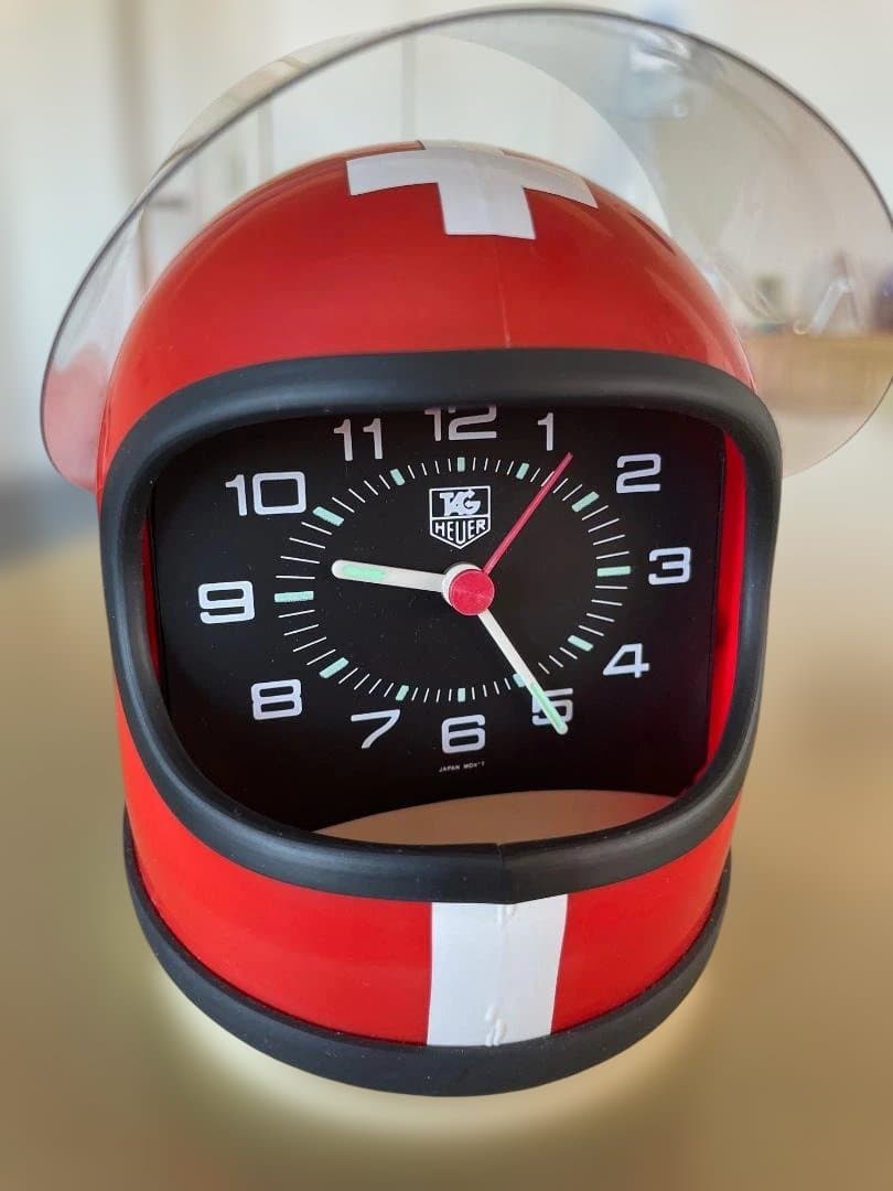 【超レア品】TAG Heuer タグホイヤー フォーミュラ1 アラームクロック 新品)TAG HEUER タグ・ホイヤー F1 アラーム WAZ111A.BA0875（商品ID