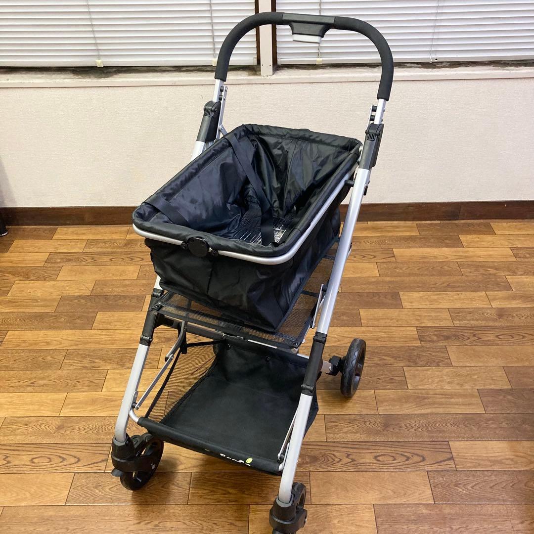 ★美品★ EcoCa エコカ ショッピングカート マイバスケット シルバーカー Amazon｜EcoCa エコカ ショッピングカート 【マイバッグセット】 (本体