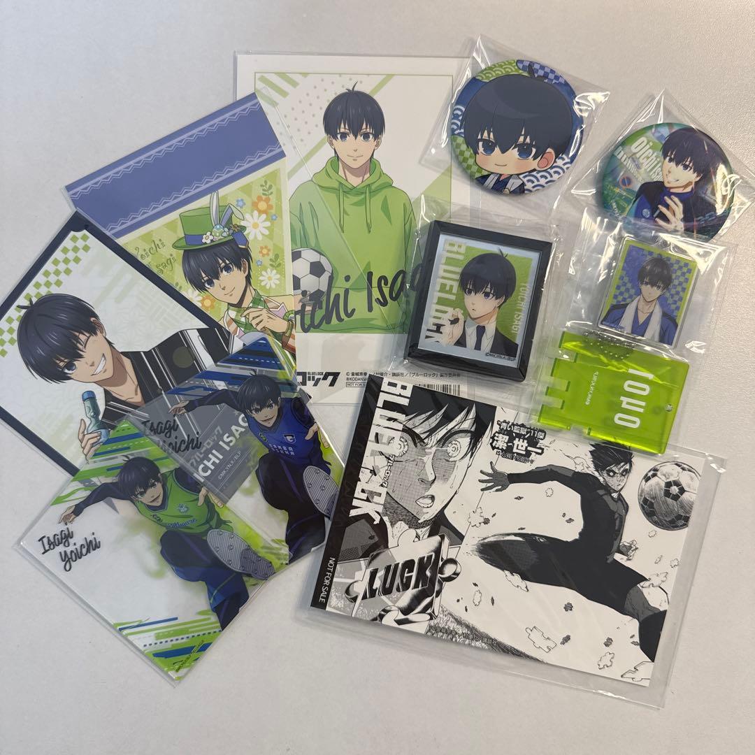 ブルーロック 潔世一 覚醒イラストカード ポストカード 缶バッジ 原作