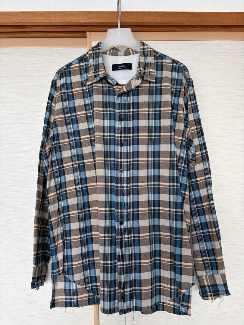 ensou. Rough cut shirt サイズM