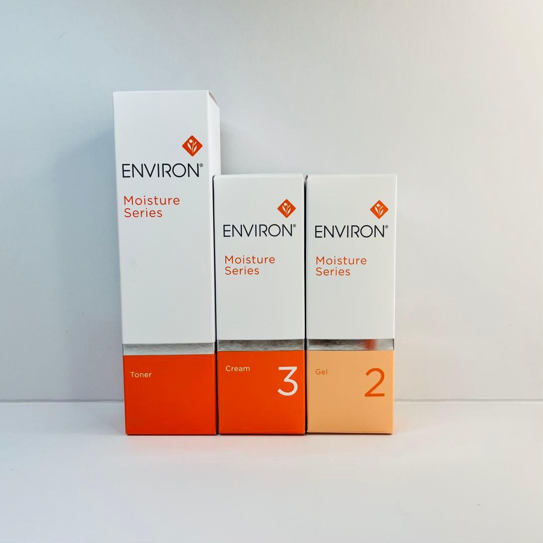 エンビロン　モイスチャークリーム3 モイスチャージェル2 トーナー200ml