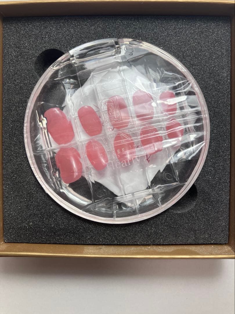Hearty JEWNEL ソフトピンク ネイルチップ