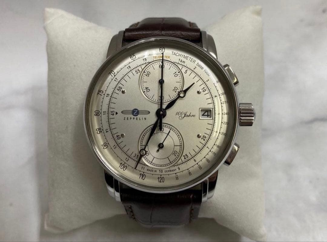 【稼働品】ZEPPELIN 100周年記念モデル 腕時計 8670-1