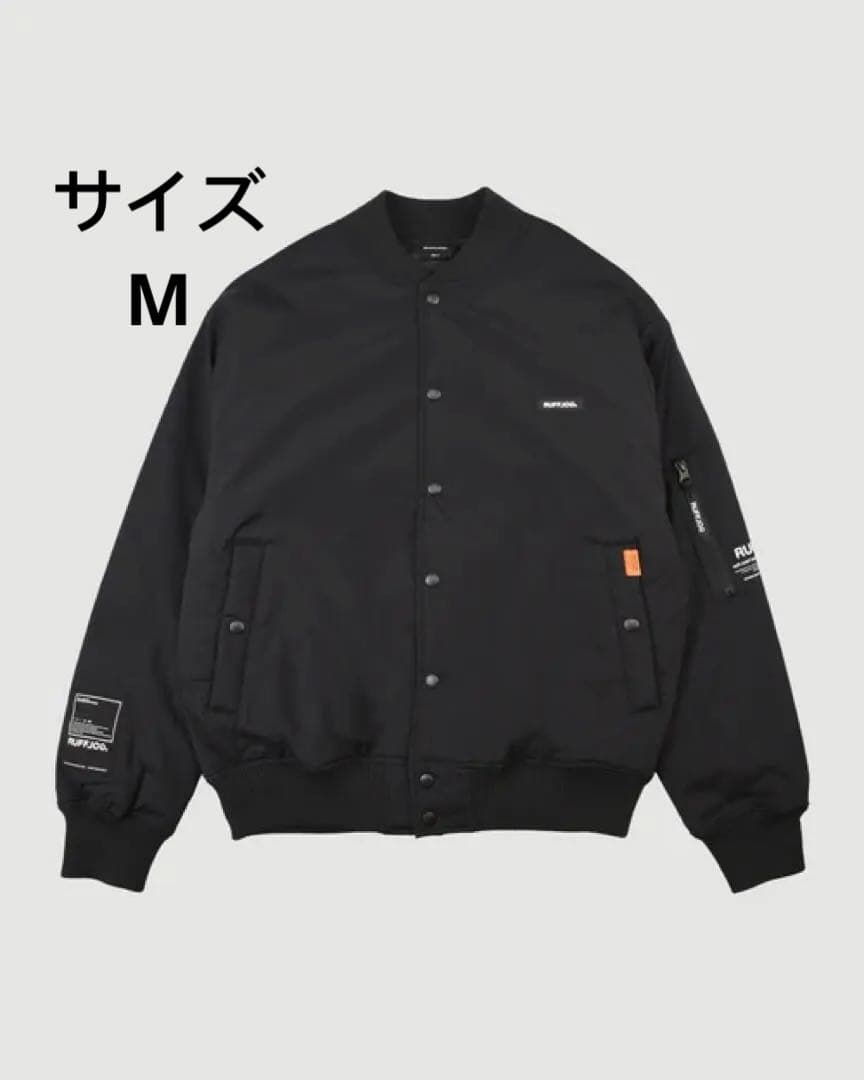 新作　ラフロッグ ジャケット　ブラック　サイズM