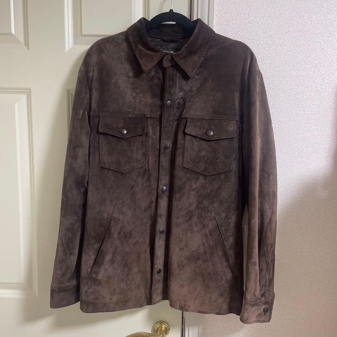 Eddie Bauerスエードジャケット ブラウン