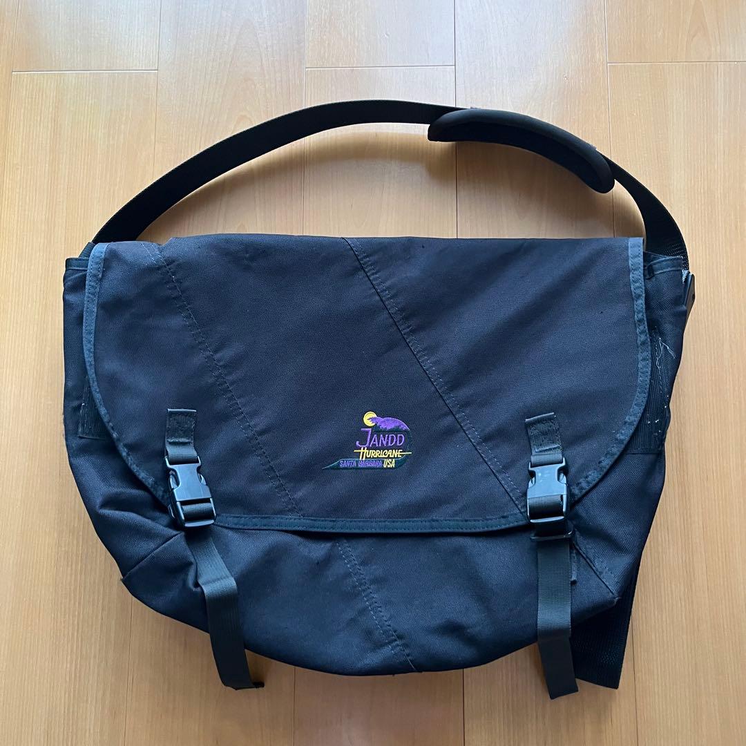 90s JANDD HURRICANE メッセンジャーバッグ ブラック usa