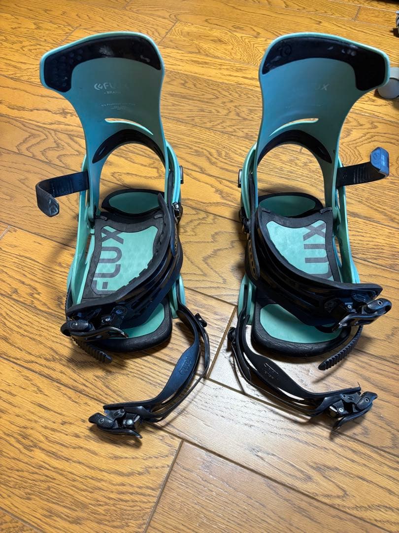 しょうじ FLUX DS スノーボードビンディング ミント色