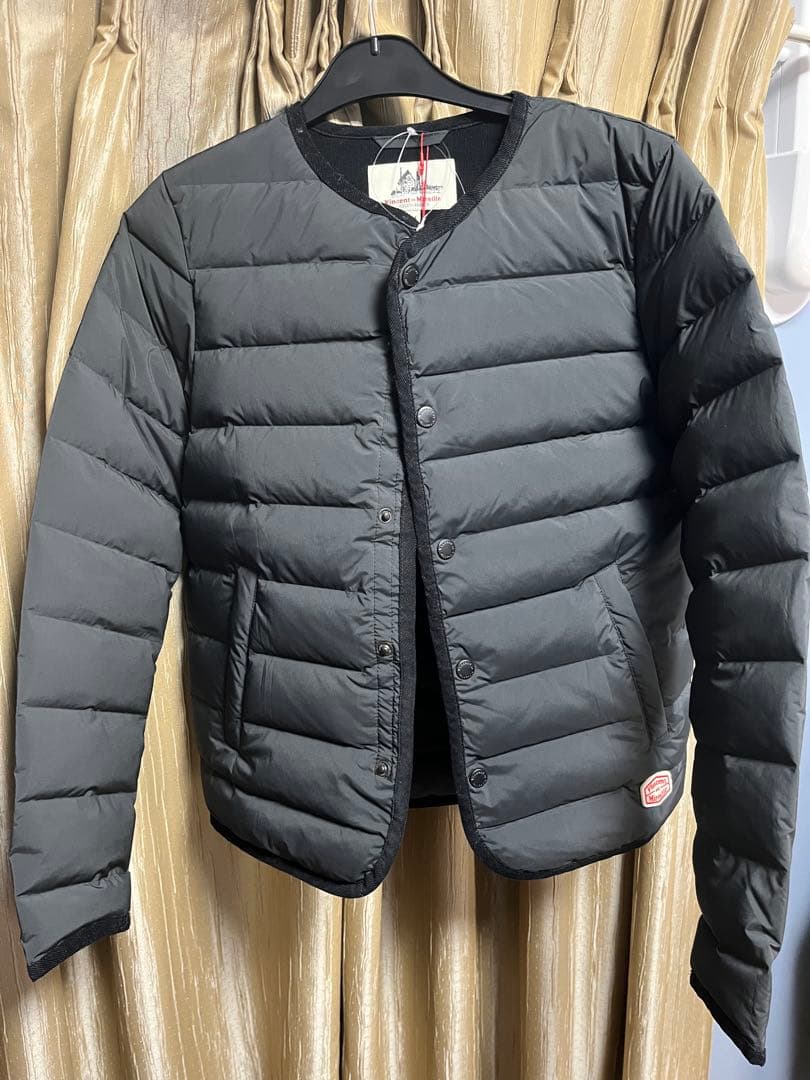 [試着のみ]Vincent et Mireille ブラック ダウンジャケット VINCENT ET MIREILLE（ヴァンソン エ ミレイユ） ダウンコート ダウン