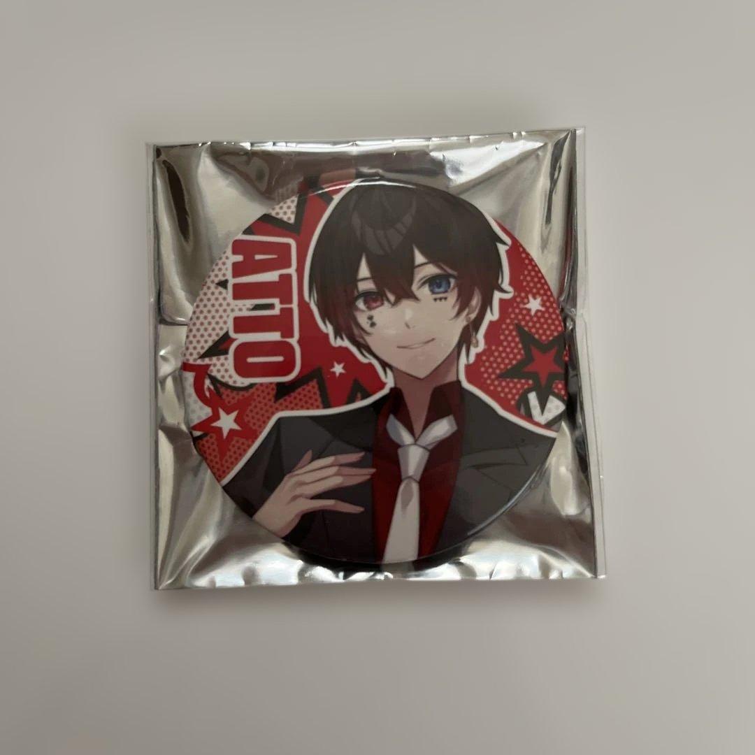 AMPTAKxCOLORS あっとくん 缶バッジ - メルカリ